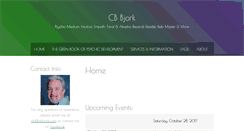 Desktop Screenshot of cbbjork.com