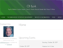 Tablet Screenshot of cbbjork.com